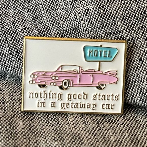 ✨2/$16 or 3/$20✨ “Getaway Car” Enamel Pin Taylor Swift Reputation Album - Picture 2 of 5